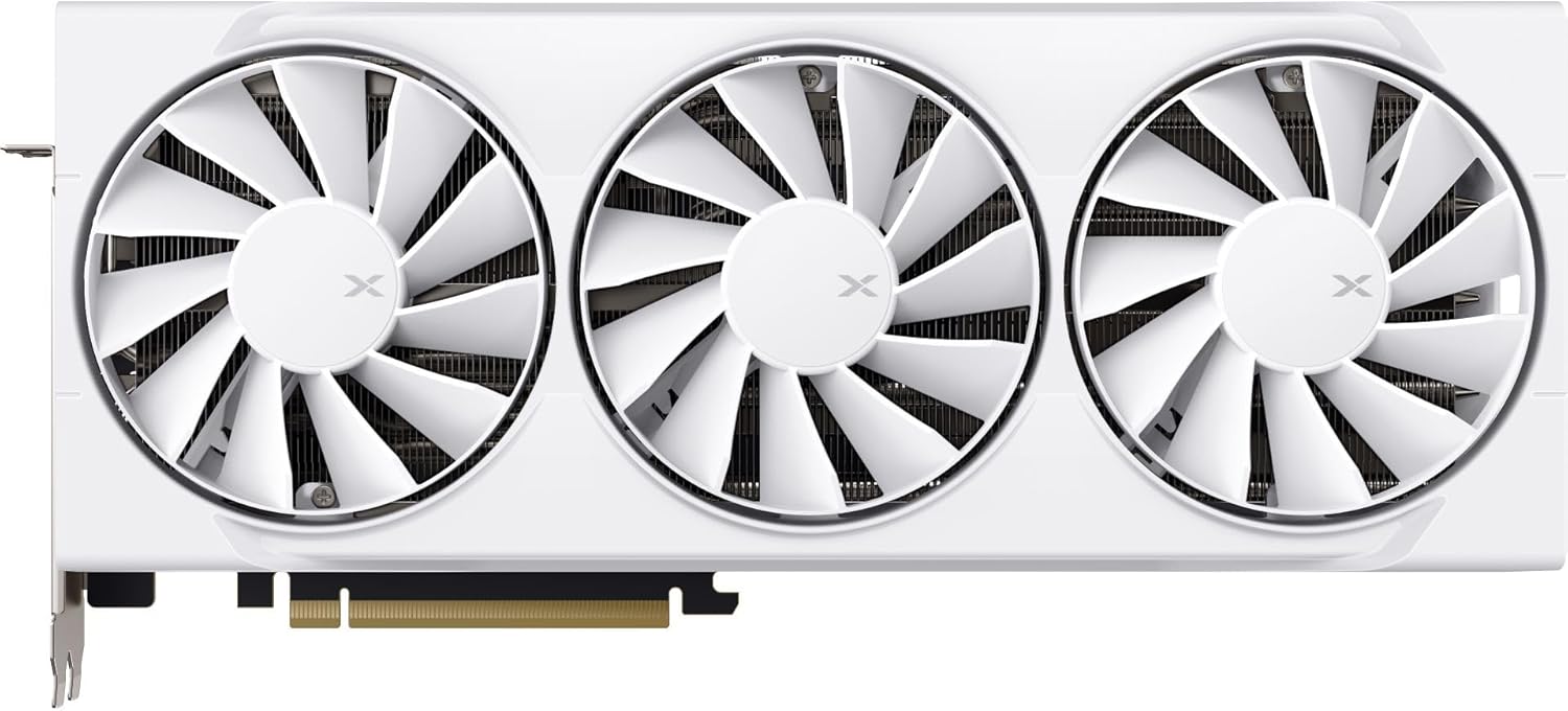 XFX Radeon RX 9070XT SWIFT Gaming 16GB White