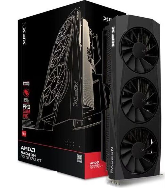 XFX Quicksilver AMD Radeon RX 9070 XT Gaming Edition 16GB