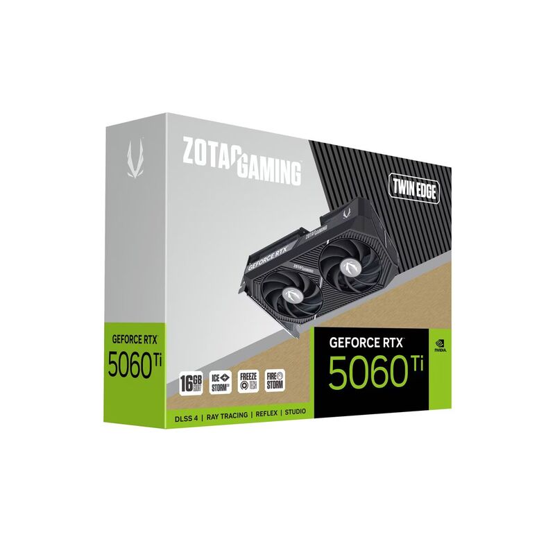 ZOTAC GeForce RTX 5060 TI 16GB Twin Edge OC