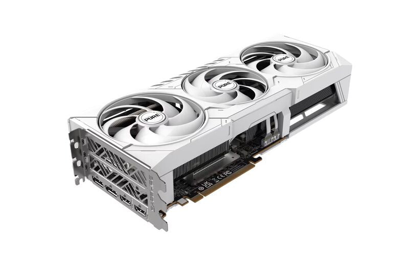 AMD Sapphire PURE Radeon RX 9070 XT 16GB GDDR6 Bianco