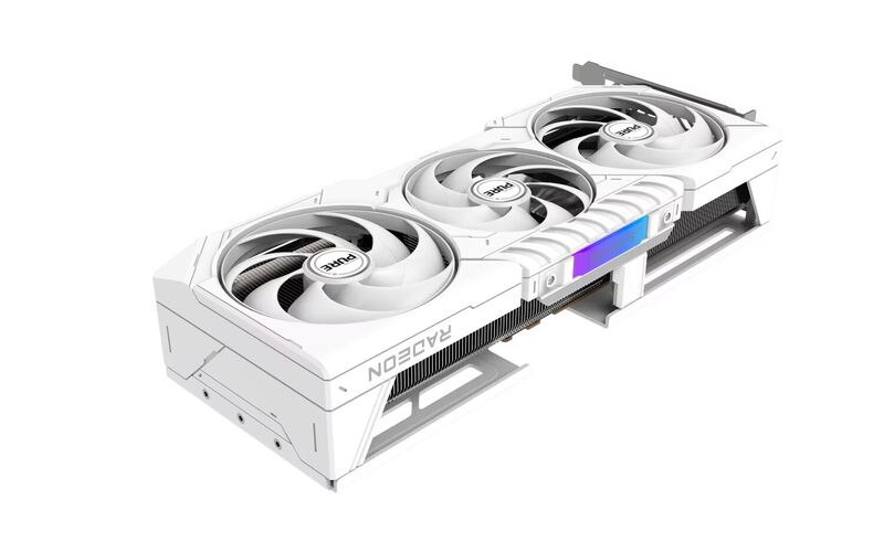 AMD Sapphire PURE Radeon RX 9070 XT 16GB GDDR6 Bianco