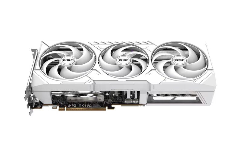 AMD Sapphire PURE Radeon RX 9070 XT 16GB GDDR6 Bianco