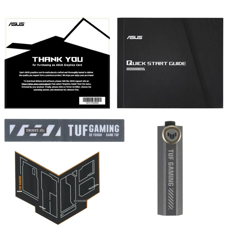 AMD ASUS TUF Radeon RX 9070 OC Edition 16GB GDDR6 Nero