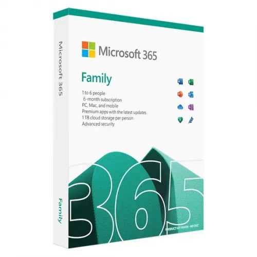 Microsoft Office 365 Family 6 Persone - 6 Mesi