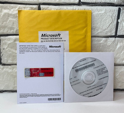 Microsoft SQL Server 2019 Standard Box