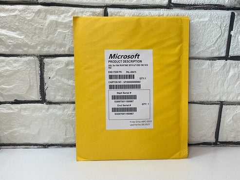 Microsoft SQL Server 2019 Standard Box
