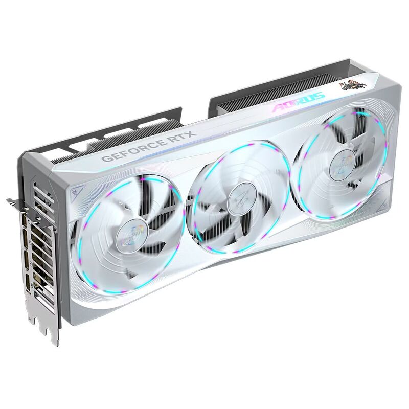 GIGABYTE AORUS GeForce RTX 5080 Master ICE 16GB GDDR7 DLSS4 1*HDMI/3*DisplayPort PCi Ex 5.0 16x