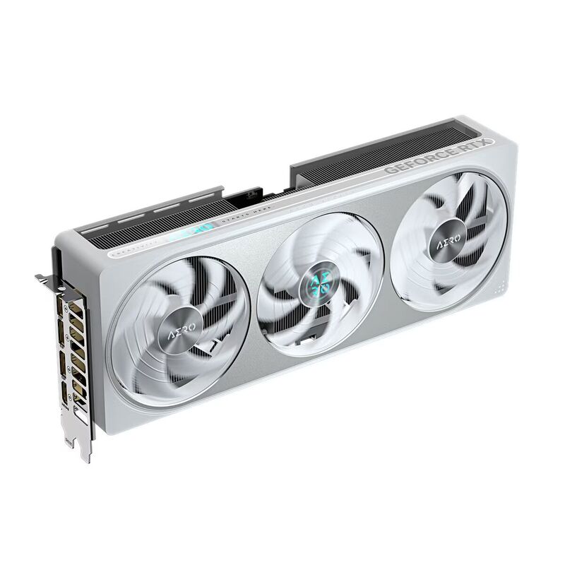 Gigabyte GeForce RTX 5070 AERO OC 12G Scheda Grafica - 12GB GDDR7, 192 bit, PCI-E 5.0, 2625 MHz Core Clock, 3 x DP 2.1a, 1 x HDMI 2.1b, NVIDIA DLSS 4, GV-N5070AERO OC-12GD