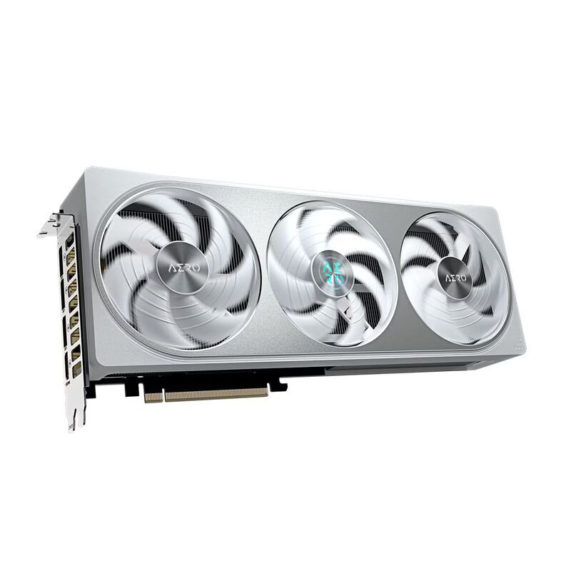 Gigabyte GeForce RTX 5070 AERO OC 12G Scheda Grafica - 12GB GDDR7, 192 bit, PCI-E 5.0, 2625 MHz Core Clock, 3 x DP 2.1a, 1 x HDMI 2.1b, NVIDIA DLSS 4, GV-N5070AERO OC-12GD