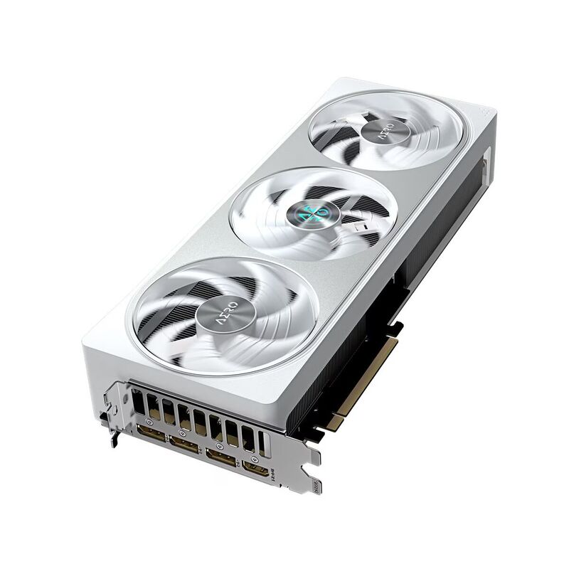 Gigabyte GeForce RTX 5070 AERO OC 12G Scheda Grafica - 12GB GDDR7, 192 bit, PCI-E 5.0, 2625 MHz Core Clock, 3 x DP 2.1a, 1 x HDMI 2.1b, NVIDIA DLSS 4, GV-N5070AERO OC-12GD