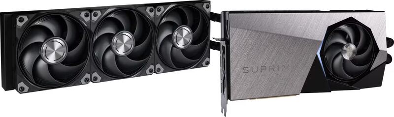 MSI GeForce RTX 5090 32G Suprim Liquid Soc 32GB GDDR7 DLSS4 1*HDMI/3*DisplayPort PCi Ex 5.0 16x