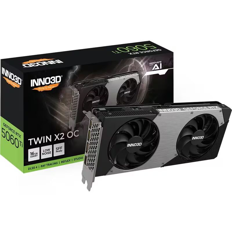 INNO3D GeForce RTX 5060 Ti 16GB TWIN X2