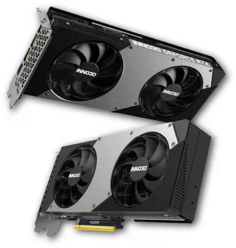 INNO3D GeForce RTX™ 5070 TWIN X2 OC 12GB GDDR7 Nero