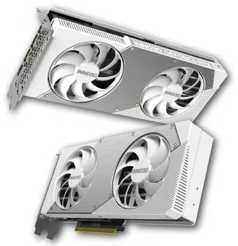 INNO3D GeForce RTX 5070 TWIN X2 OC WHITE