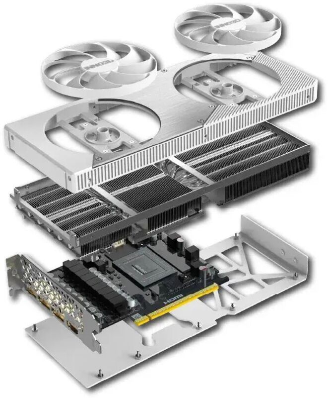 INNO3D GeForce RTX 5070 TWIN X2 OC WHITE