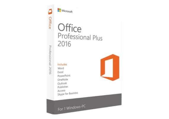 Microsoft Office 2016 Professional Plus - PC - Attivazione Online