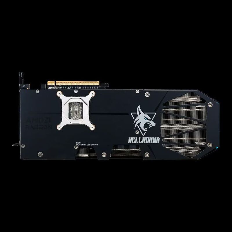 PowerColor Hellhound Radeon RX 9070 XT 16GB GDDR6 HDMI/3*DisplayPort PCi Ex 5.0 16x