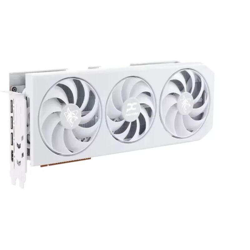 PowerColor Hellhound Spectral White Radeon RX 9070 XT 16GB GDDR6 HDMI/3*DisplayPort PCi Ex 5.0 16x