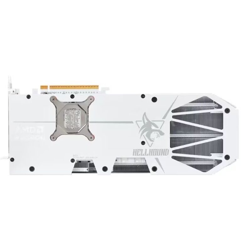 PowerColor Hellhound Spectral White Radeon RX 9070 XT 16GB GDDR6 HDMI/3*DisplayPort PCi Ex 5.0 16x