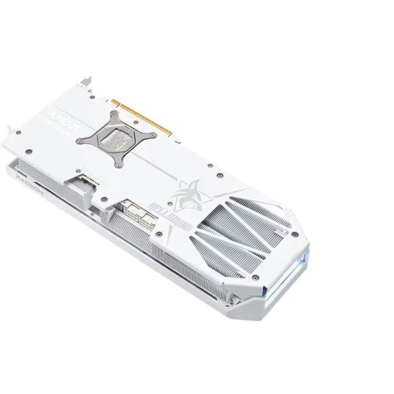 PowerColor Hellhound Spectral White Radeon RX 9070 XT 16GB GDDR6 HDMI/3*DisplayPort PCi Ex 5.0 16x