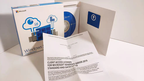 Microsoft Windows Server 2019 Standard Box +5CAL