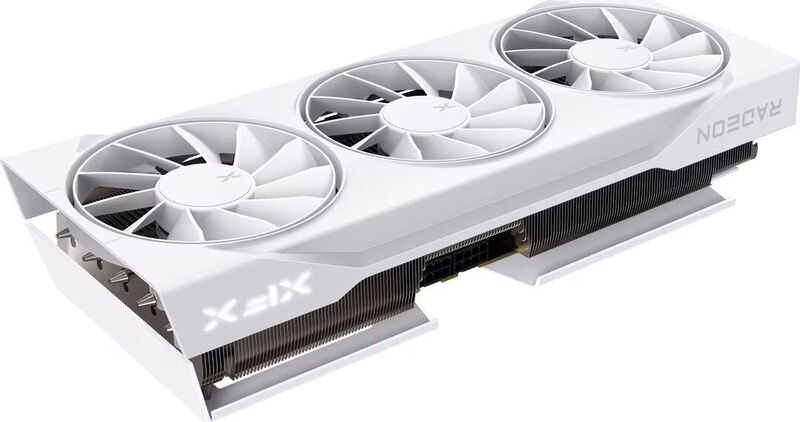 XFX Swift AMD Radeon RX 9070 XT White Triple Fan Gaming Edition 16GB