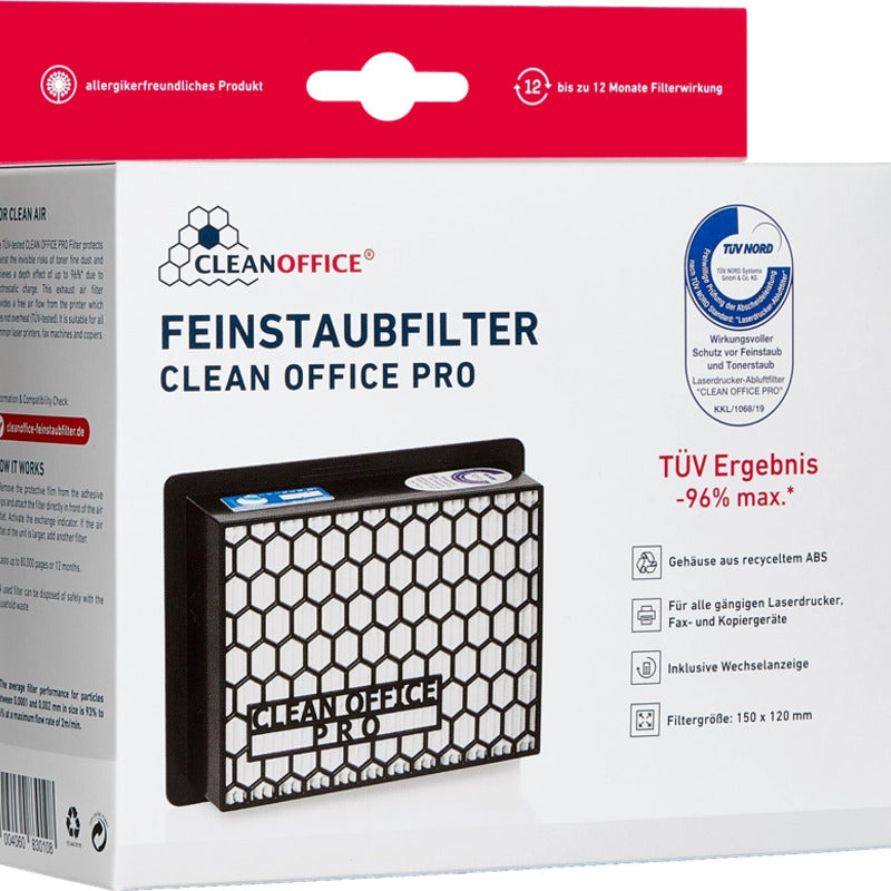 Clean Office Filtro per polveri sottili Pro 150x120mm (16 830.10.10)