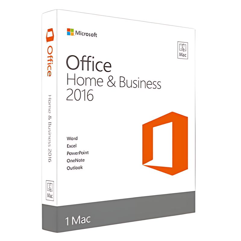 Office 2016 Home &amp; Business - MAC - Digital License