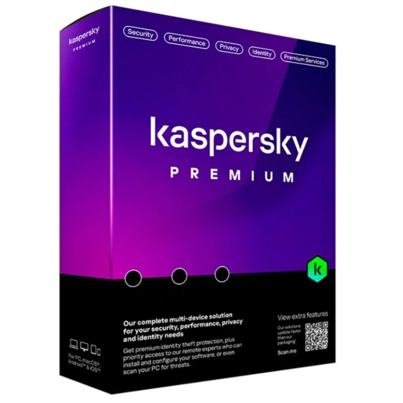 Kaspersky Premium 2024 5 DISPOSITIVI 1 ANNO ESD