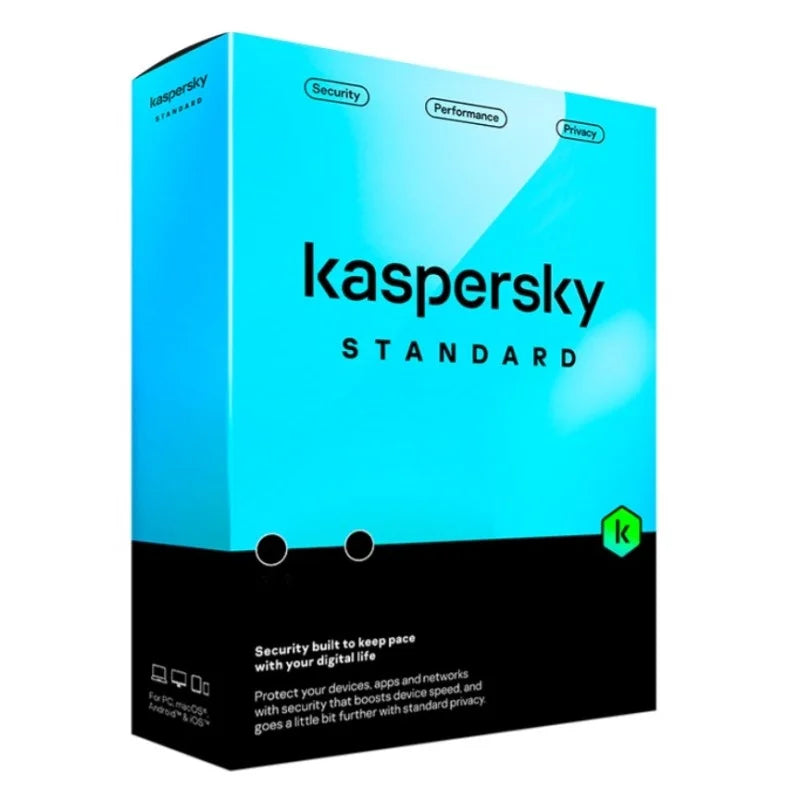 Kaspersky Standard 2024 3 DISPOSITIVI 1 ANNO ESD