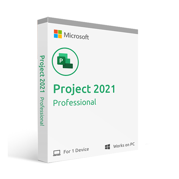 Microsoft Project Professional 2021 - PC -Attivazione Online