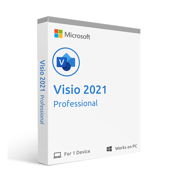 Microsoft Visio Professional 2021 - PC - Licenza Digitale