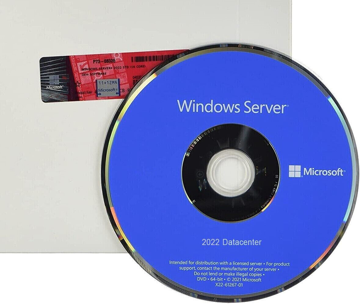 Microsoft Windows Server 2022 Datacenter BOX